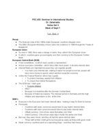 PSC 403 - Class Notes - Week 3