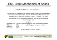 USF - EML 3500 - Class Notes - Week 1