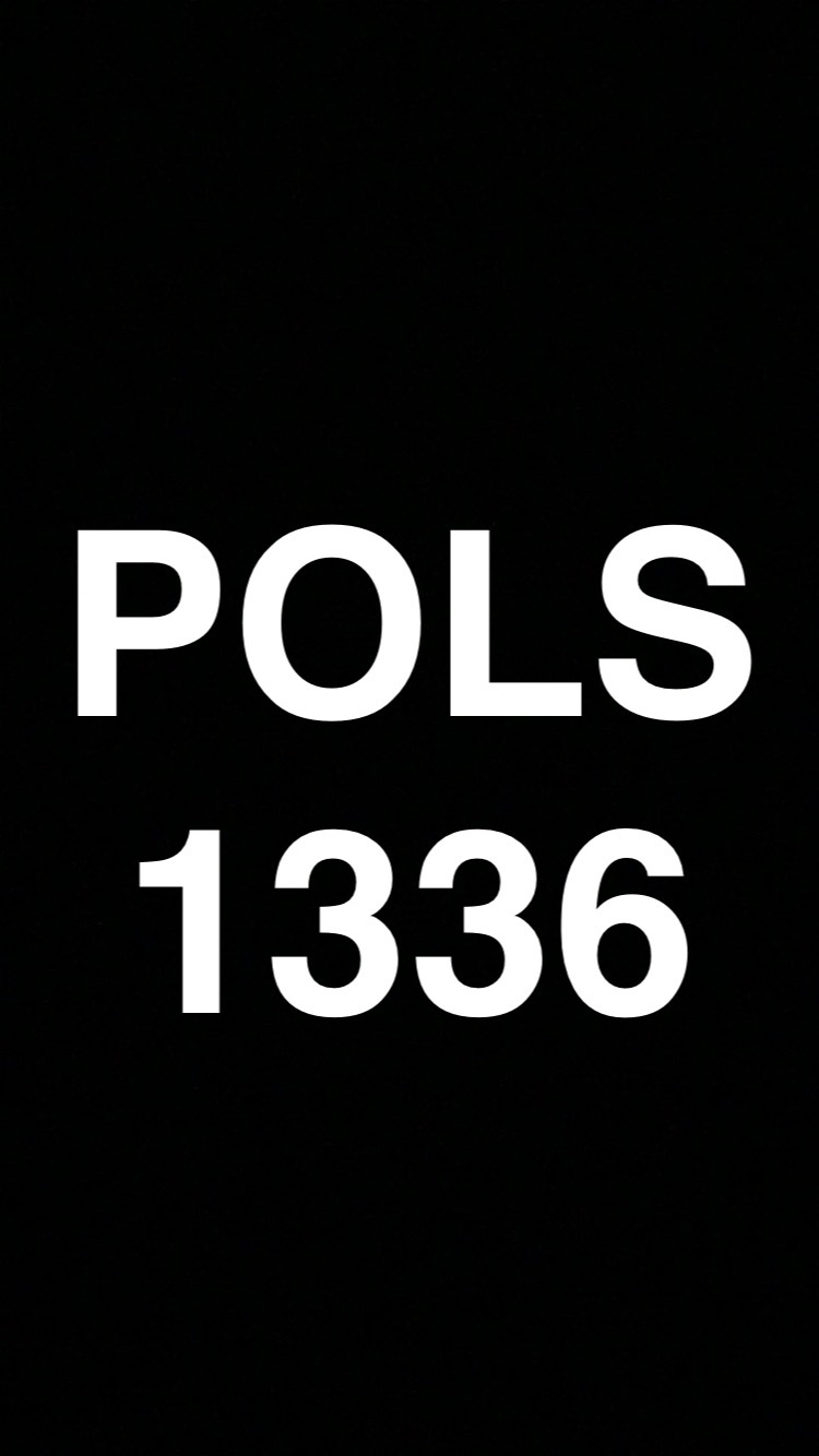 POLS 1336 - Class Notes - Week 2