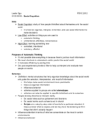 PSYC 2012 - Class Notes - Week 3