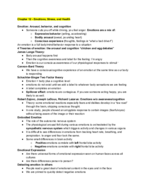 Tulane - PSYC 1000 - Study Guide - Midterm
