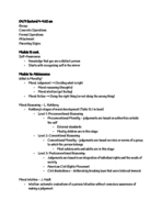 PSYC 111 - Class Notes - Week 13