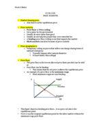 ECON 2105 - Class Notes - Week 4