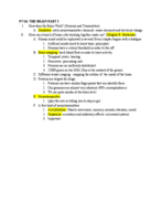 PSYCH 1101 - Class Notes - Week 4