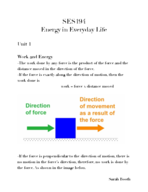 What is the work of transfer of energy?