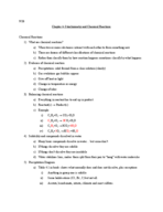 UCONN - CHEM 1127Q - Class Notes - Week 5