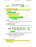 CHEM 111 - Class Notes - Week 5