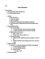 UCONN - CHEM 1127Q - Class Notes - Week 8