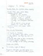 YSU - EDUC 2601 - Class Notes - Week 11