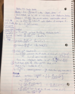 MATH 141 - Class Notes - Week 14