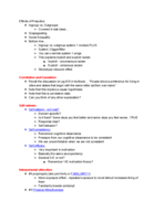 PSYC 2010 - Class Notes - Week 16