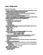 CELL 4340 - Study Guide