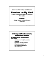 What is the book freedom on my mind about?