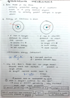Illustrate the energy of electrons in atom.