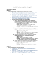 ACCT 2102 - Study Guide