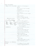 BIO 467 - Class Notes - Week 7