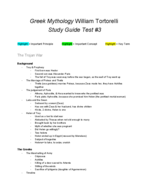 CLAS 2302 - Study Guide