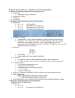 STAT 2000 - Study Guide
