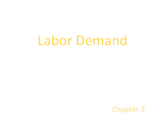 What does derived demand mean?