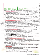 BIOL 263 - Class Notes - Week 7