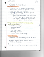 SYP 2450 - Class Notes - Week 2