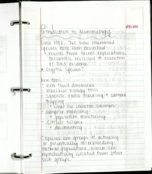 Texas State - BIO 4422 - Class Notes - Week 2
