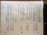 BIOL 101 - Class Notes - Week 4