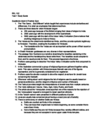 REL 102 - Study Guide - Midterm