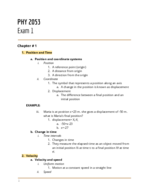 USF - PHY 2053 - Study Guide - Midterm
