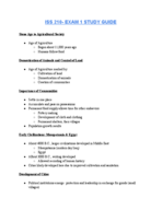 ISS 210 - Study Guide