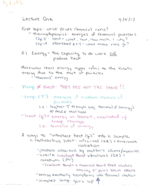 CHEM 206 - Class Notes - Week 1