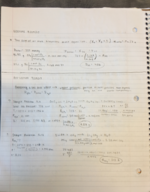 CHM 2045 - Class Notes - Week 6