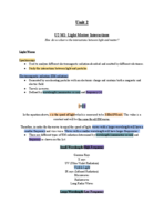 CHEM 151 - Class Notes - Week 9
