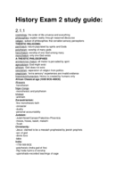 HIST 1010 - Study Guide