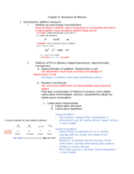 What are the reactions of alkenes?