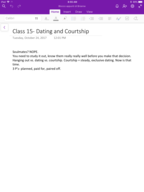 REL C 200 - Class Notes - Week 8