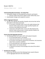 SDSU - ECON 101 - Class Notes - Week 7