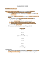 CHEM 151 - Study Guide
