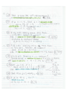 MATH 1070 - Class Notes - Week 13