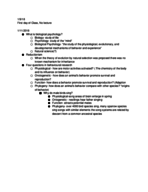 PSYC 1100 - Class Notes - Week 1