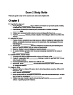 HLTH 2250 - Study Guide