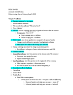 ECON 204 - Class Notes - Week 4