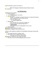 BMGT 2110 - Class Notes - Week 2