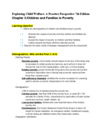 What is the demographics of children and families living in poverty?