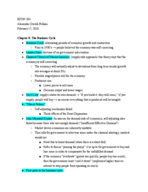ECON 204 - Class Notes - Week 5