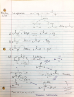 CHEM 241 - Class Notes - Week 6