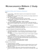 ECO 2023 - Study Guide