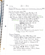 CHEM 1220 - Class Notes - Week 13