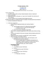 CHEM 1103 - Class Notes - Week 1