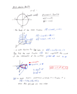 Give an example of parametric equations.